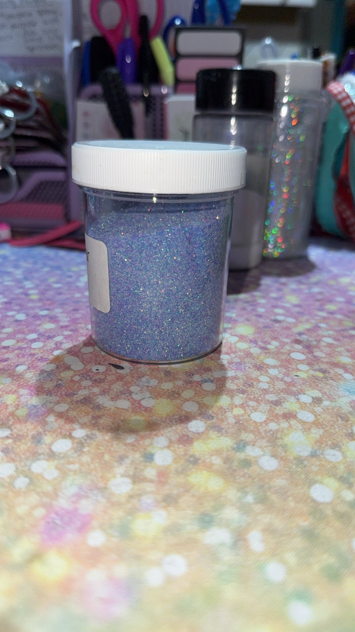 Custom RSVP Glitter Pen