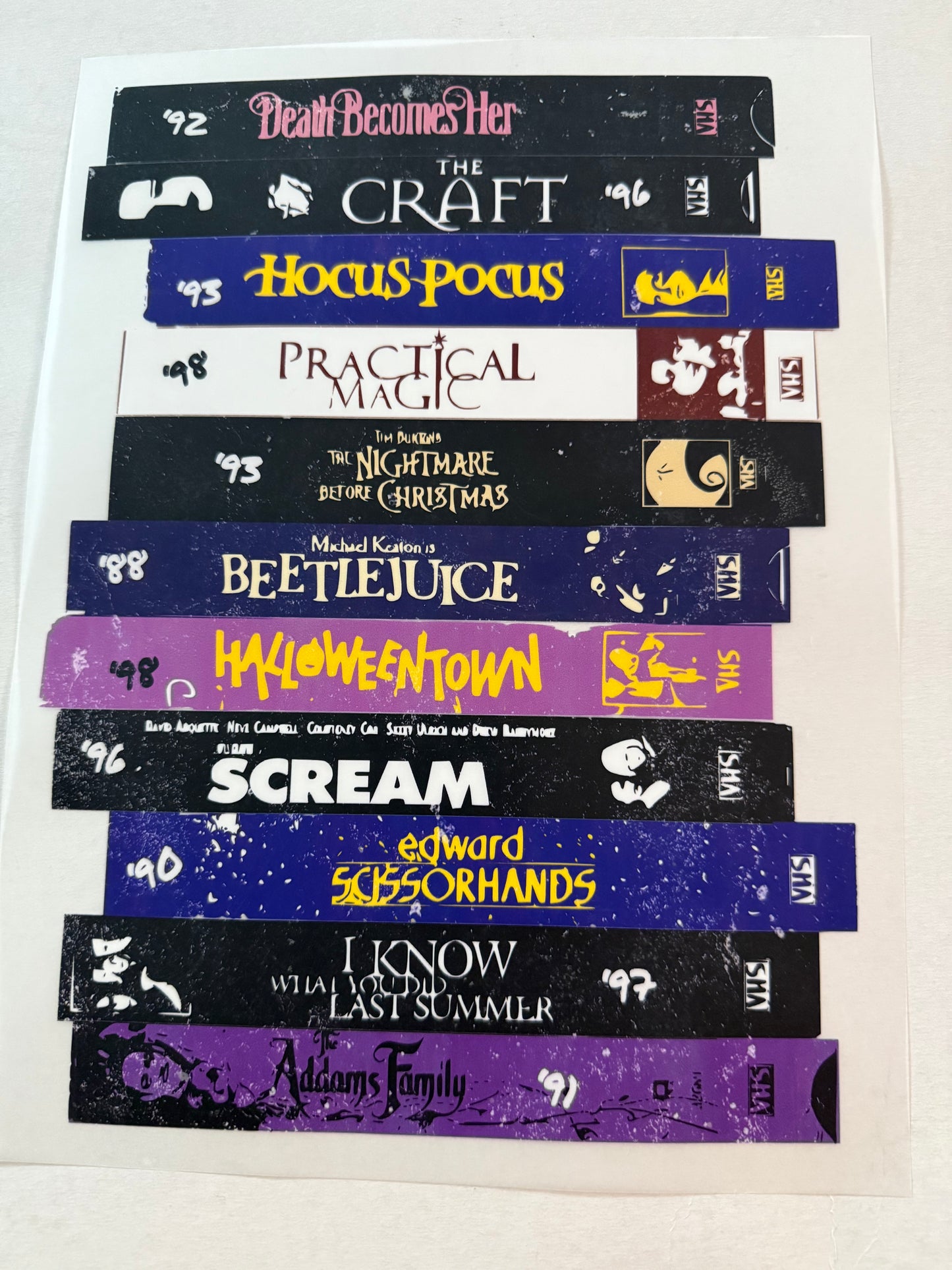 Halloween/Fall DTF