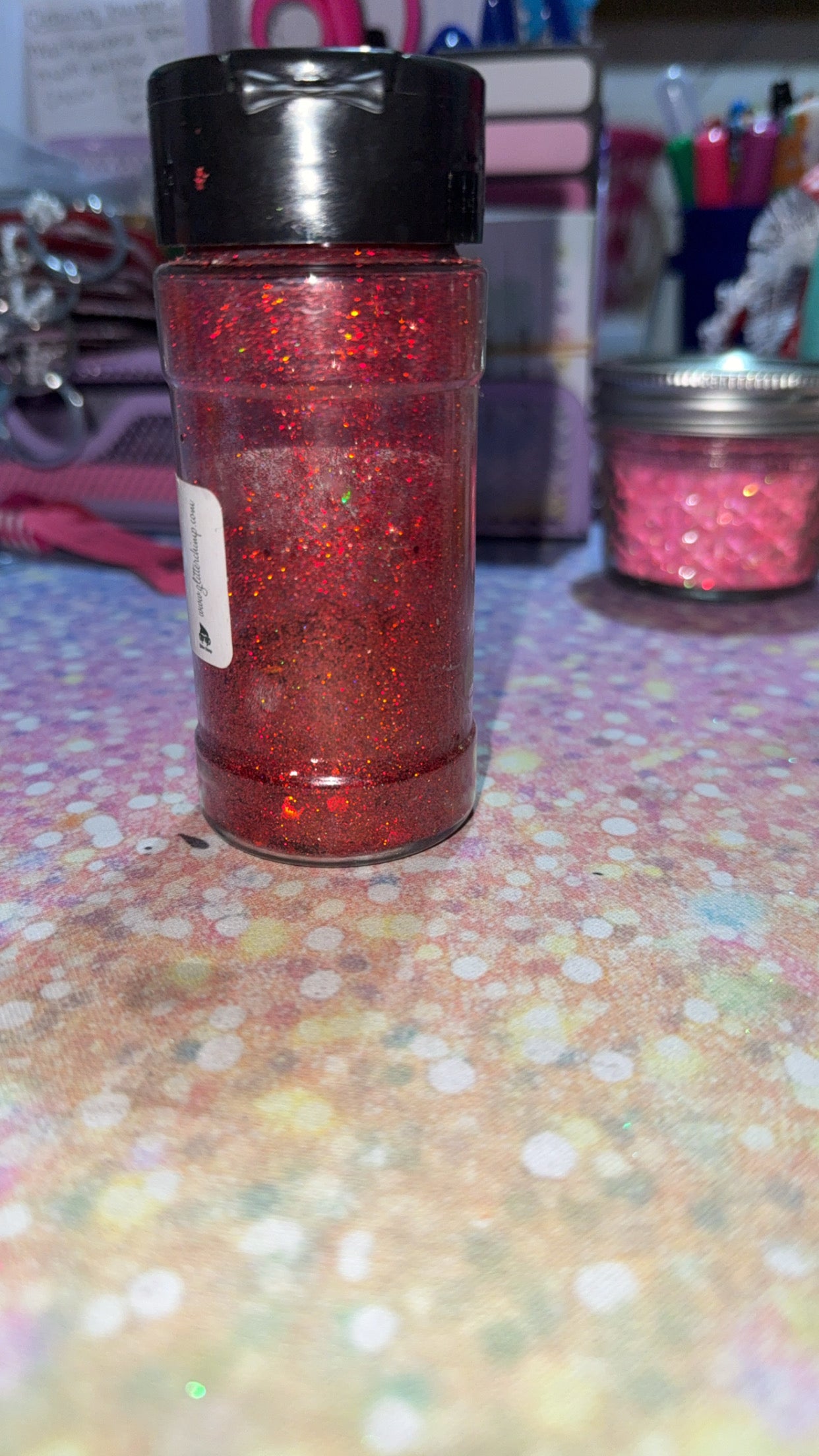 Custom RSVP Glitter Pen