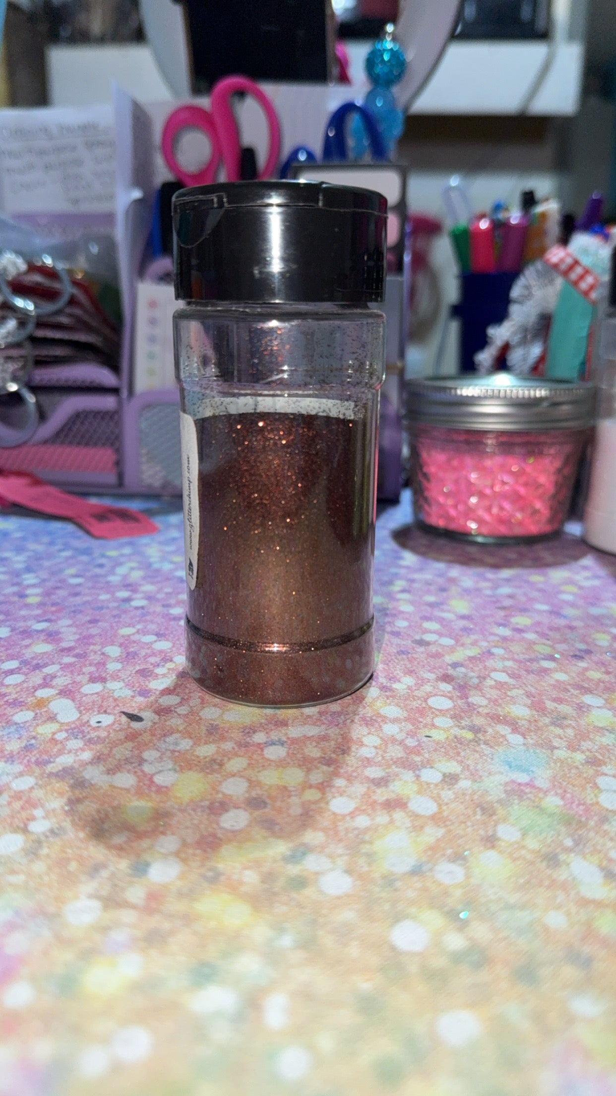 Custom RSVP Glitter Pen
